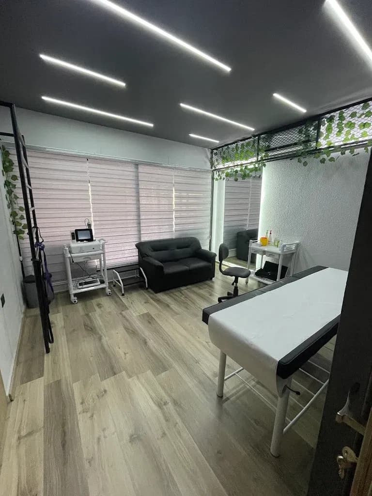 Treatment room at The Physio Clinic — professional physiotherapy equipment and clinical setup